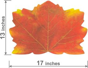 img 2 attached to 🦃 ECP Thanksgiving Placemats & Tablecloth Decorations: Enhance your Thanksgiving Table