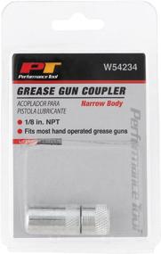 img 1 attached to 🔧 Grease Gun Coupler - Performance Tool W54234 - Narrow Body