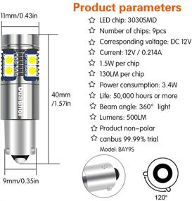 img 3 attached to DuaBhoi 3030SMD Индикатор экстремального снижения яркости