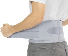 img 4 attached to 🏋️ Vive Lower Back Brace: Effective Support for Chronic Pain, Sciatica, Herniated Disc & More - Adjustable Lumbar Wrap for Pain Relief & Management