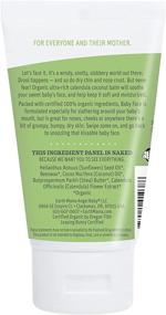 img 1 attached to 👶 Earth Mama Organic Baby Face Nose and Cheek Balm: Natural Petroleum Jelly Alternative for Dry Skin - 2oz (2-Pack)
