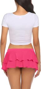 img 2 attached to Avidlove Skirts Flirty Double Layered Women's Clothing for Skirts