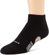 🧦 comfortable and durable: defeet men's woolie boolie lo sock for ultimate performance логотип