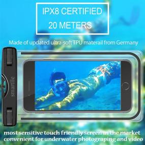 img 2 attached to Universal Waterproof Underwater IPhone Galaxy Cell Phones & Accessories