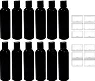 black cosmo plastic bottle labels logo