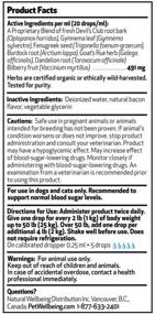 img 3 attached to 🐶✨ Pet Wellbeing Blood Sugar Gold for Dogs: Natural Support for Healthy Blood Sugar Levels - 2 Ounce 59 Milliliter