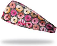 junk brands big bang lite mcm headband: trendy pink, one size for ultimate comfort and style! logo