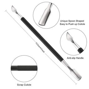 img 2 attached to Bememo Cuticle Trimmer Stainless Fingernail