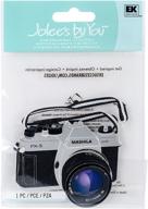 large camera dimensional sticker by jolee's by you logo