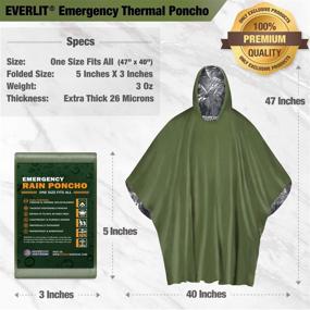 img 3 attached to EVERLIT Emergency Reusable Thermal Survival Occupational Health & Safety Products