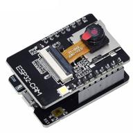 📷 icquanzx esp32-cam wifi bluetooth board with ov2640 2mp camera module and ch340g micro usb to serial port, dual mode compatible with arduino logo