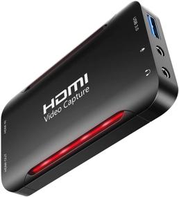 img 4 attached to CABLETIME HDMI Video Capture Card USB 3.0 - 1080P 60FPS/4K 30FPS Game Capture Card: Live Streaming, Video Recording. Compatible with PS5, PS4, Switch, Xbox One, Xbox 360, and More!