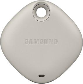 img 3 attached to 🔍 Samsung Galaxy SmartTag EI-T5300: Брелок и местонахождение предметов по Bluetooth для ключей, кошельков, багажа и многого другого в цвете овсянки