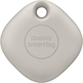 img 4 attached to 🔍 Samsung Galaxy SmartTag EI-T5300: Брелок и местонахождение предметов по Bluetooth для ключей, кошельков, багажа и многого другого в цвете овсянки