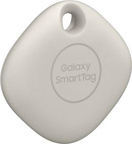 img 2 attached to 🔍 Samsung Galaxy SmartTag EI-T5300: Брелок и местонахождение предметов по Bluetooth для ключей, кошельков, багажа и многого другого в цвете овсянки