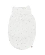 👶 ergobaby swaddler fly me away cotton baby sleeping bag, swaddle wrap with hip positioner and arm pouches logo