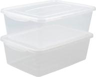 easymanie plastic clear multi purpose storage logo