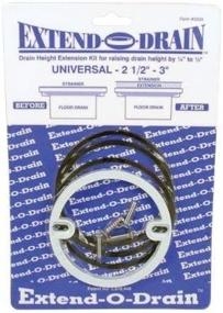 img 2 attached to 🚰 Universal Extended Drain Kit - Fits 2-1/2&#34; to 3&#34; Openings