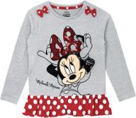 🐭 minnie mouse sleeved girls' clothing by disney: adorable fashion for disney-loving girls logo