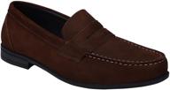 canven leather moccasin business brush off men's shoes for loafers & slip-ons logo