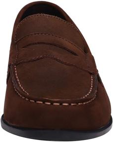 img 1 attached to Canven Leather Moccasin Business Brush Off Men's Shoes for Loafers & Slip-Ons