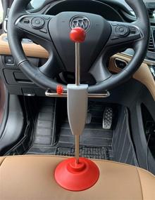 img 2 attached to 🔧 8MILELAKE Steering Wheel Holder Stand Tool - 14.5" / 368mm Wheel Alignment Tool