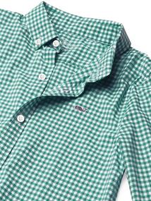 img 2 attached to Vineyard Vines Arawak Gingham Performance Boys' Clothing and Tops, Tees & Shirts