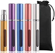 protable refillable perfume atomizer traveling logo