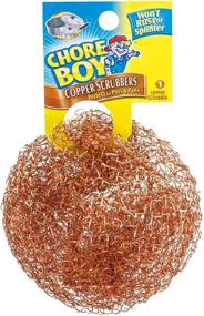 img 2 attached to 10-Pack Ultimate Copper Scrubber, Pure Copper Scouring Pad by Chore Boy