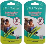 🐜 efficient tick removal: tick twister tick remover set for small and large ticks logo