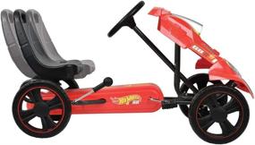 img 1 attached to Red Hot Wheels Speedster Kart