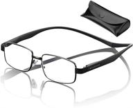 👓 kkpot magnetic reading glasses - enhance comfort & protect eyes from blue light - convenient hang neck design logo