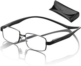 img 4 attached to 👓 KKPOT Magnetic Reading Glasses - Enhance Comfort & Protect Eyes from Blue Light - Convenient Hang Neck Design