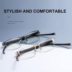 img 3 attached to 👓 KKPOT Magnetic Reading Glasses - Enhance Comfort & Protect Eyes from Blue Light - Convenient Hang Neck Design