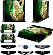 🎮 attractive skins for ps4 controller - stylish decals and stickers for playstation 4 games - trendy cover for ps4 console accessories - enhance your gaming experience with ps4 faceplate and dualshock 5 two controllers skin - women's favorite choice логотип