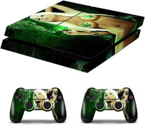 img 2 attached to 🎮 Attractive Skins for PS4 Controller - Stylish Decals and Stickers for Playstation 4 Games - Trendy Cover for PS4 Console Accessories - Enhance Your Gaming Experience with PS4 Faceplate and Dualshock 5 Two Controllers Skin - Women's Favorite Choice