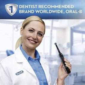 img 1 attached to 💪 Черная зубная щетка Oral-B Pro-Health Clinical с батарейным электрическим приводом для более качественной чистки