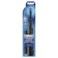 💪 black oral-b pro-health clinical battery-powered electric toothbrush for superior clean logo