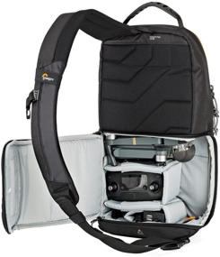 img 2 attached to Lowepro LP36899PWW Слингшот Эдж 250 AW Компактная сумка для цифровых зеркальных камер или DJI Mavic Pro/Mavic Pro Platinum - Стройный, надежный и сообразительный дизайн в черном цвете - Размеры: 9,06 x 4,72 x 8,27 дюйма.