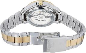 img 3 attached to SNK892K1 Seiko 5 Automatic Ladies Analog Silver Business Watch: Stylish and Reliable