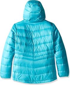 img 2 attached to 🧥 Columbia Girls' Gold 550 TurboDown Hooded Down Jacket - Ultimate Winter Outerwear for Girls