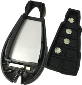 img 3 attached to Keyless Remote Key Case (Shell) Replacement - Compatible with IYZC01C M3N5WY783X