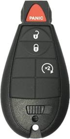 img 4 attached to Keyless Remote Key Case (Shell) Replacement - Compatible with IYZC01C M3N5WY783X