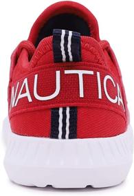 img 2 attached to 👟 Nautica Kids Boys Lace-Up Fashion Sneaker: Stylish & Breathable Athletic Running Shoe (Toddler/Little Kid)