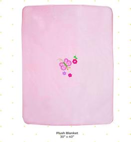 img 3 attached to 👶 Spasilk Baby Thick Double Layer Plush Blanket: Luxurious Comfort with Satin Trim