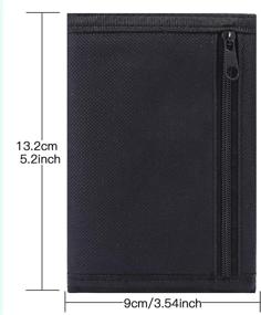 img 2 attached to Trifold Canvas Outdoor Sports Wallet - Perfect Boys' Accessory for Wallets & Money Organizers