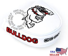 img 3 attached to 🐶 CNC Bulldog Mallet Putter Cover Headcover for Scotty Cameron, Taylormade, and Odyssey 2ball - Optimize your Golf Game!