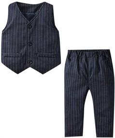 img 4 attached to Timeless Elegance: Hopscotch Boys 👔 Formal Set – Perfect for Special Occasions
