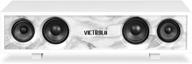 набор беспроводных глянцевых bluetooth-колонок victrola surround, 1 шт., белый (vs-130-wht) логотип