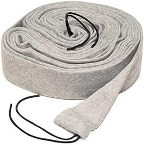 img 4 attached to 🌀 Stretchable 30ft Knitted Vacuum Fabric Hose Cover – Effective Protection for Your Vacuum Hose!
